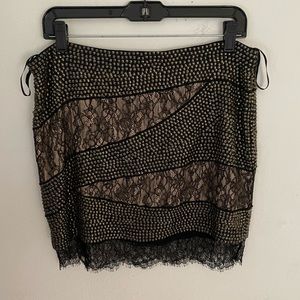 Haute Hippie One of a Kind Mini Skirt